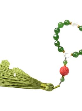 赤钰堂和田玉手捻女民族风天然