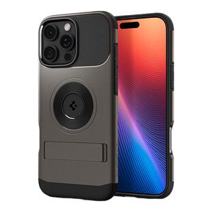 Spigen 适用于苹果iphone16Pro Max手机壳新款Mag Safe磁吸TPU保护套16pro全包防摔气囊高级感支架硬外壳男