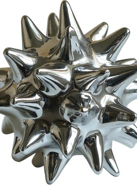 创意海胆球刺家居客厅摆件