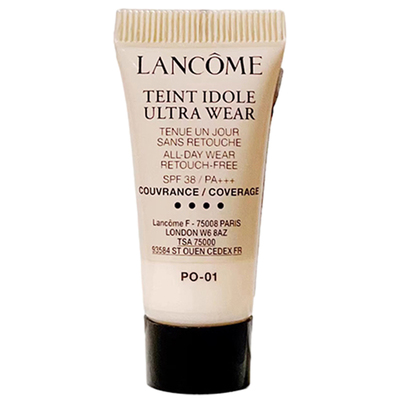 兰蔻持妆粉底液小样5ml极光薄纱