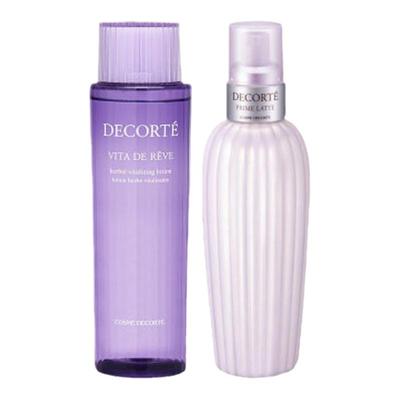 COSME DECORTE 黛珂水乳 紫苏水150ml+牛油果乳150ml正品保湿乳液