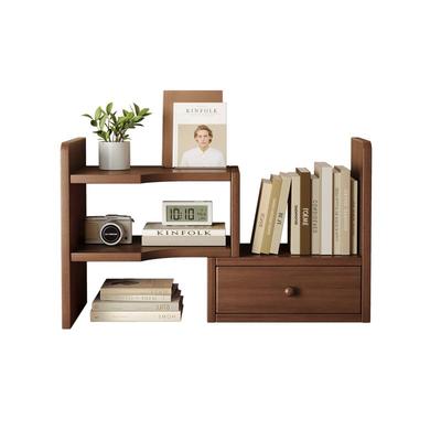 全实木飘窗置物架可伸缩书架