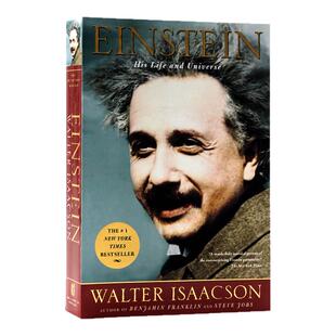 进口英文原版正版 爱因斯坦传 他的生活和宇宙Einstein His Life and Universe Walter Isaacson 课外兴趣阅读