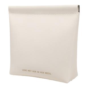 迷你化妆包便携式小巧随身钥匙卡包证件姨妈巾收纳包内小包弹片包