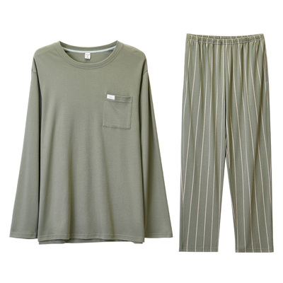 达尔丽男士纯棉秋季睡衣