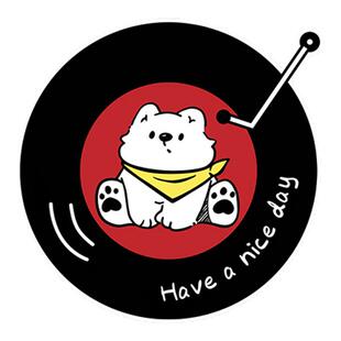 黑胶唱片新款滚筒洗衣机外壳装饰贴纸玻璃贴纸墙面遮丑装饰贴画