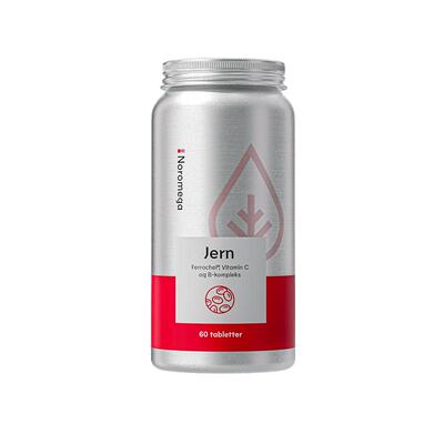 Noromega螯合补铁片含叶酸60粒