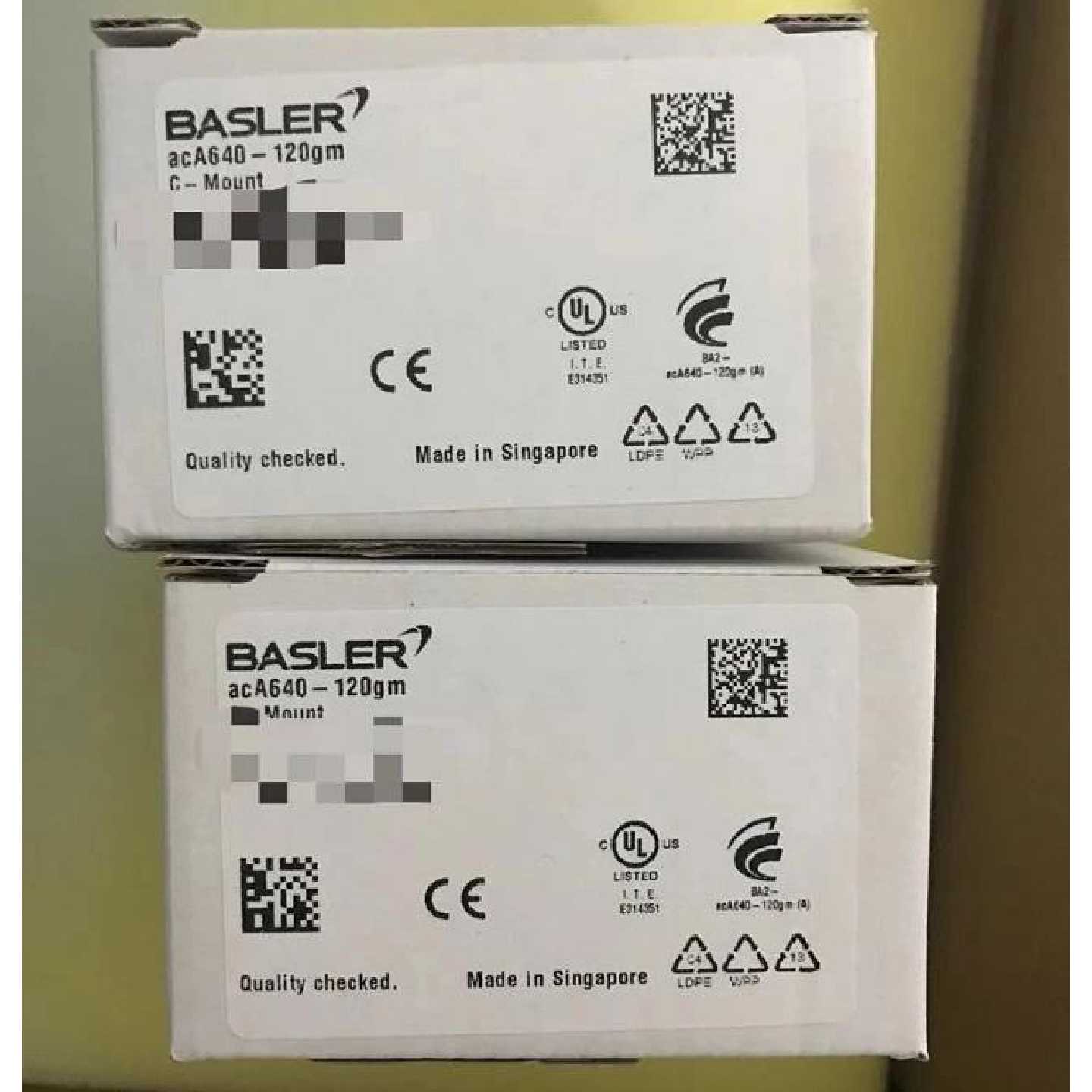 议价正品德国Basler/巴斯勒工业相机Aca640-120gm现货 30万摄像头