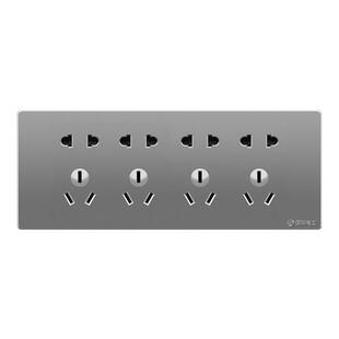 国际电工118型开关插座面板多孔家用厨房墙壁暗装6孔9九孔十二孔