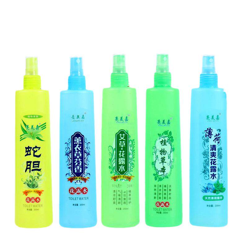 200ml夏季热销花露水清香型喷雾蚊香液薄荷花清香型蚊子宝宝不叮