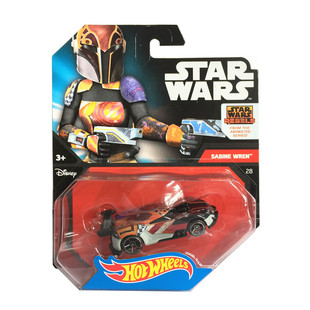 风火轮星球大战角色小车模型儿童玩具车珍藏版合金仿真火辣小跑车