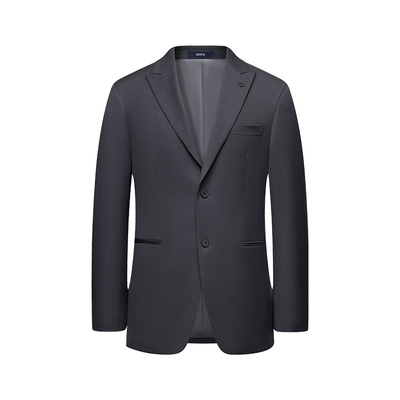 BONI/堡尼秋冬新品商务西服套装羊毛混纺西装净色西裤男AS682211A