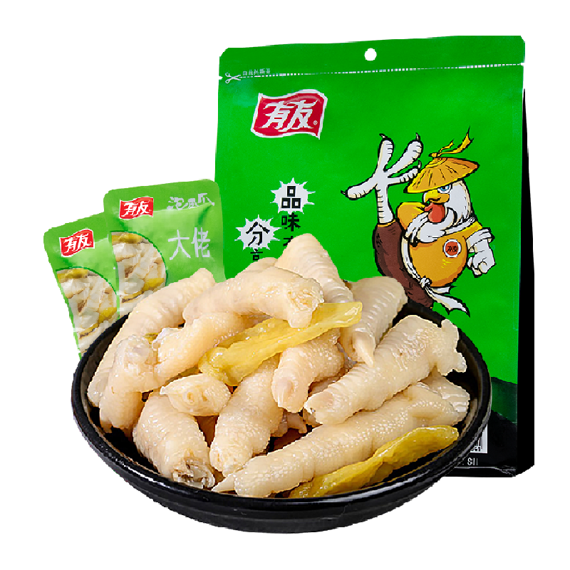 有友山椒味泡椒凤爪428g