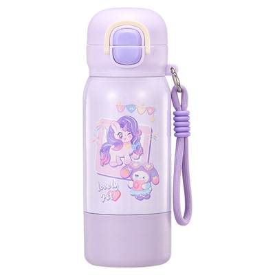 宇航员保温杯儿童双饮杯