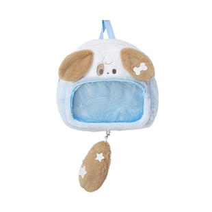 RosyPosy柔设毛绒痛包双肩包新年礼物儿童迷你小书包ins小众学生背包可爱小猫背包女孩包包生日礼物双肩痛包