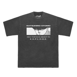 阿基拉Akira动漫短袖纯棉圆领水洗长袖宽松美式日常头像男T-Shirt