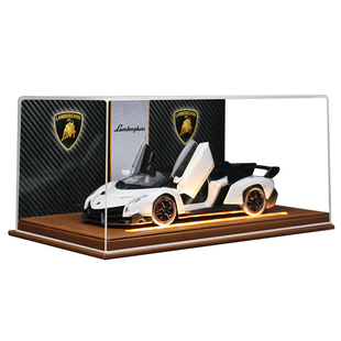 兰博基尼毒药限量版合金跑车玩具仿真汽车模型收藏高档摆件礼物男