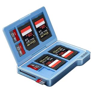 Ulanzi优篮子 闪传读卡器DC01高速4.0多功能合一SD/TF内存收纳盒usb3.2数据传输读卡手机电脑ccd运动相机通用
