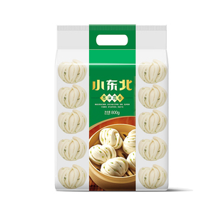 小东北葱油花卷 速冻熟制面食家庭早餐包子馒头面点 约26个葱花卷