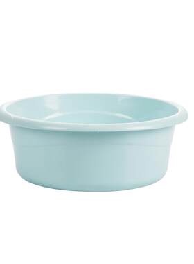 茶花家用塑料大容量脸盆
