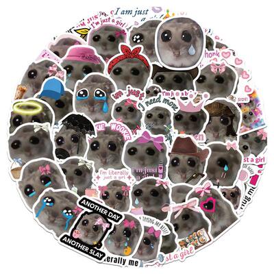 SadHamsterMeme悲伤仓鼠贴纸