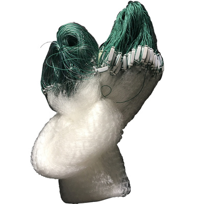 晨峰渔网浮网沉网一指白条粘鱼网