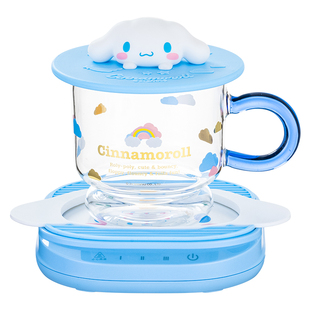 三丽鸥玉桂狗加热杯垫礼盒套装高级感实用恒温杯垫圣诞礼物送女生