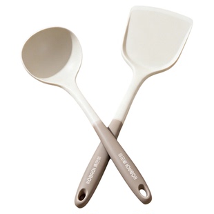 康巴赫锅铲硅胶铲勺家用不粘锅专用炒菜铲子食品级耐高温汤勺套装