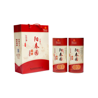 阳春园桂花芝麻饼湖北通山传统特产手工香脆饱腹代餐休闲零食点心