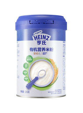亨氏高铁有机米粉婴儿辅食