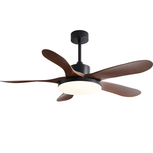 60寸大风力复古吊扇灯餐厅家用客厅商用现代简约变频电风扇灯一体