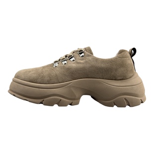 外贸男士厚底增高大头工装鞋户外休闲运动德比鞋复古时尚老爹鞋男