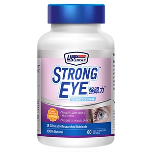 优思克利成人叶黄素护眼DHA槲皮素眼干红血丝补水缓眼睛疲劳视力