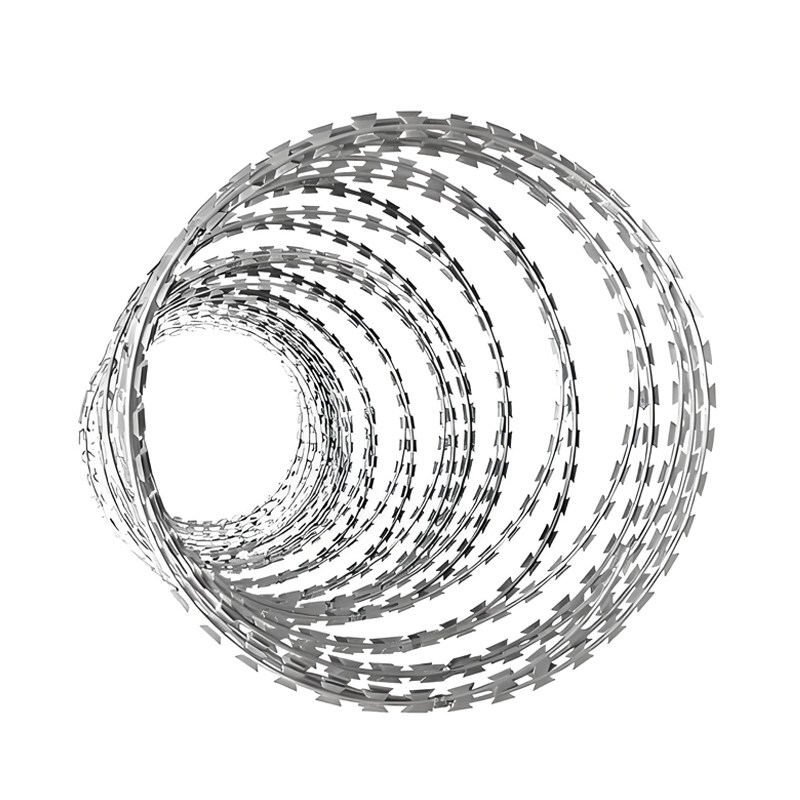 热镀锌不锈钢刀片刺绳学校围墙防盗防爬刺网防护网带刺铁丝滚笼