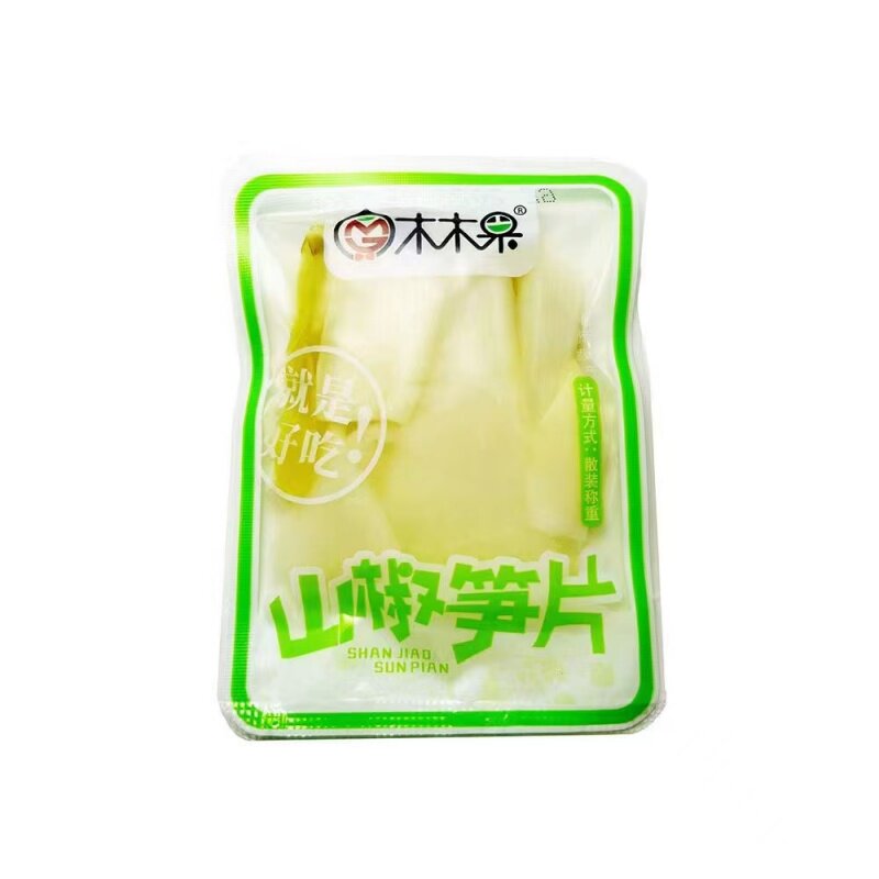 山椒笋片酸辣脆笋即食小包装