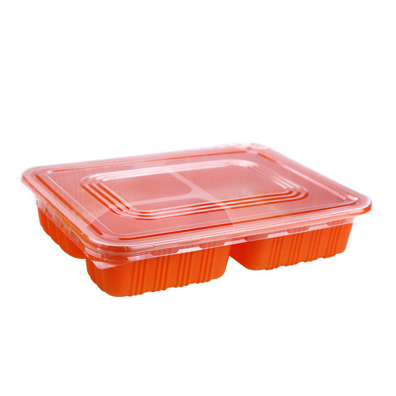 食品级三四多分格便当一次性餐盒