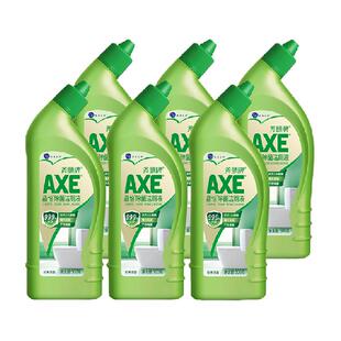 AXE斧头牌晶怡除菌洁厕液清洁剂500g*6去垢不99.9%除菌除臭