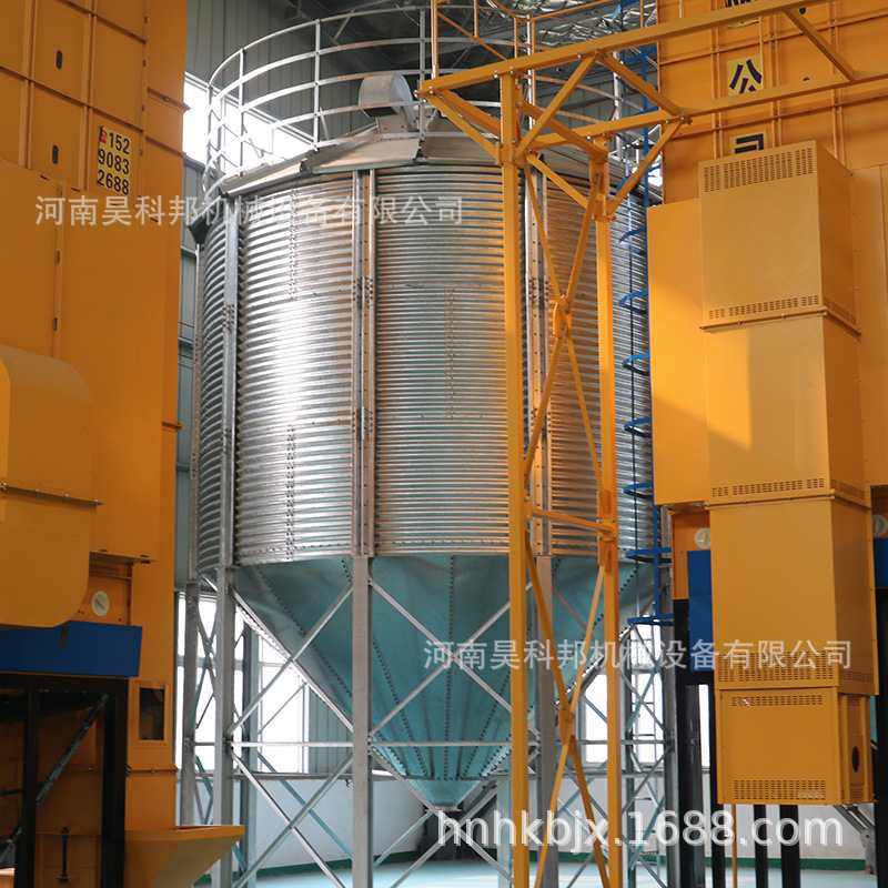 现货供应100吨 500吨粮食钢板仓 玉米大豆储存设备 小型立式粮食