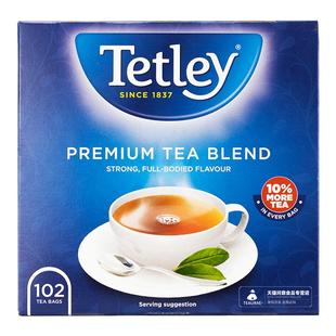 Tetley tea泰特利英式传统红茶茶包英国进口袋泡下午茶奶茶超浓郁
