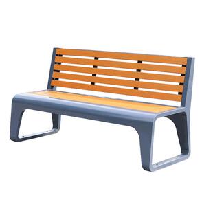 定制公园椅户外休闲长椅防腐木双人景观街道广场小区室外长条凳子