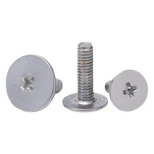 304不锈钢CM十字螺丝 大平头超薄头螺钉扁平头 M2M2.5M3M4M5M6