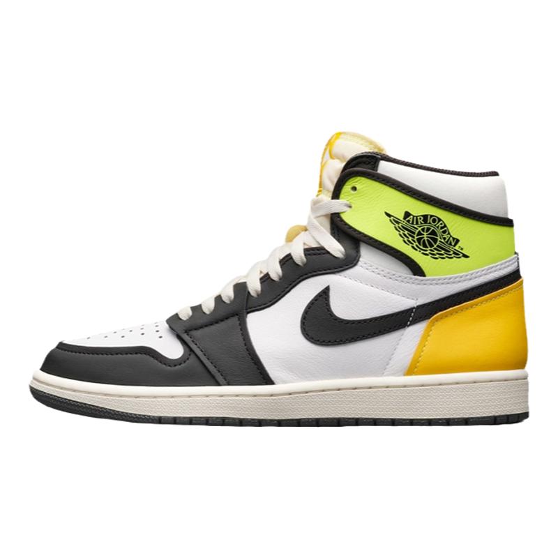 AirJordan1黄橙脚趾休闲篮球鞋