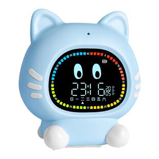 电子智能小闹钟2026新款儿童男孩学生专用叫醒起床神器桌面时积虎