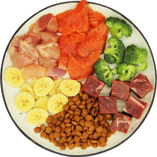 三文鱼牛肉鸡肉狗粮泰迪比熊哈士奇金毛小大型幼成犬通用型2.5kg