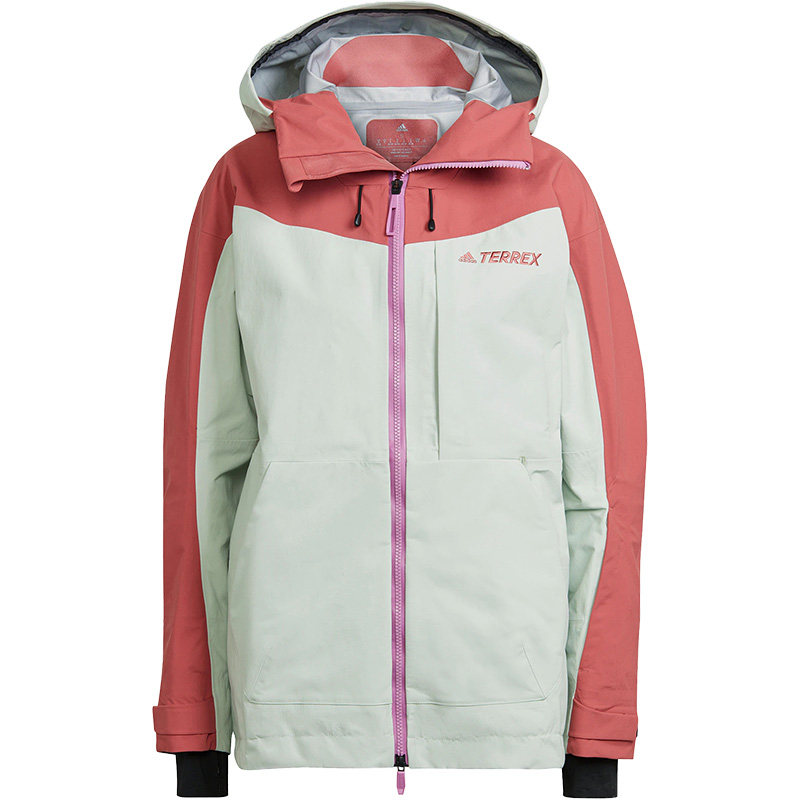 Adidas/阿迪达斯官方正品TERREX 女子户外运动连帽滑雪服HC7726