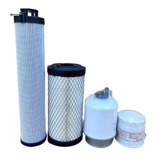 配威克诺森EZ17 18微挖配件机油柴油空气滤芯回油滤清器保养配件