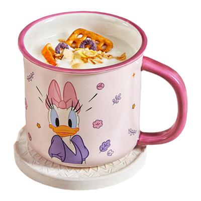 可爱儿童喝水杯陶瓷马克杯牛奶杯