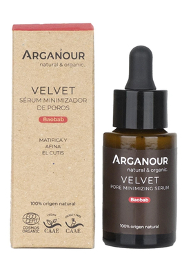 Arganour猴面包树天鹅绒毛孔缩小精华液收缩毛孔控油保湿