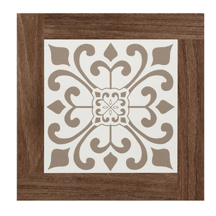 美式复古木纹拼花自粘地板贴防水防滑浴室阳台民宿翻新改造贴纸