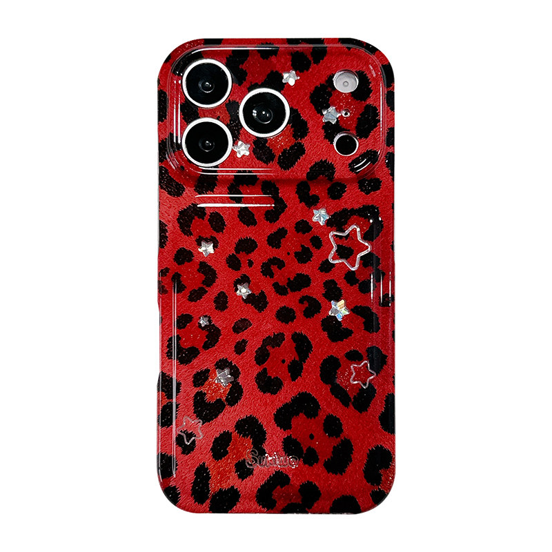 适用于iPhone红色小众ins手机壳